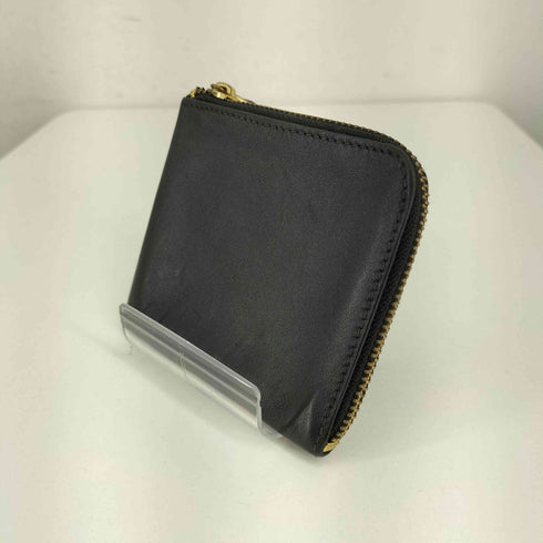 ウォレットコムデギャルソン Wallet COMME des GARCONS CLASSIC PLAIN ラウンドジップレザー L字型財布 メンズ